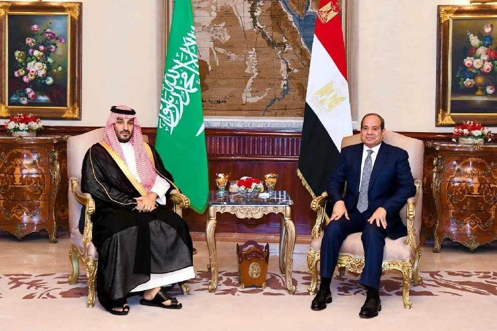 ولي العهد السعودي يهنئ الرئيس السيسي بذكرى انتصارات أكتوبر