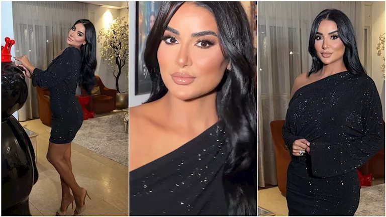 جوري بكر تتألق بفستان أسود جريء في أحدث ظهور