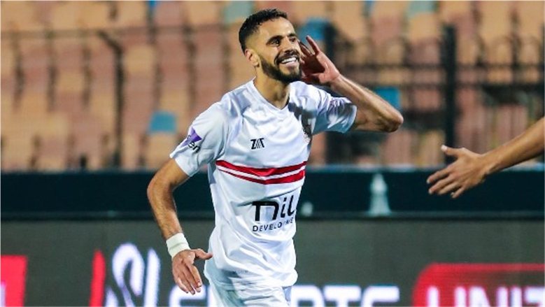 اختبار طبي لمحمود بنتايج بعد مباراة الجيش الرواندي لتحديد موعد عودته لتدريبات الزمالك