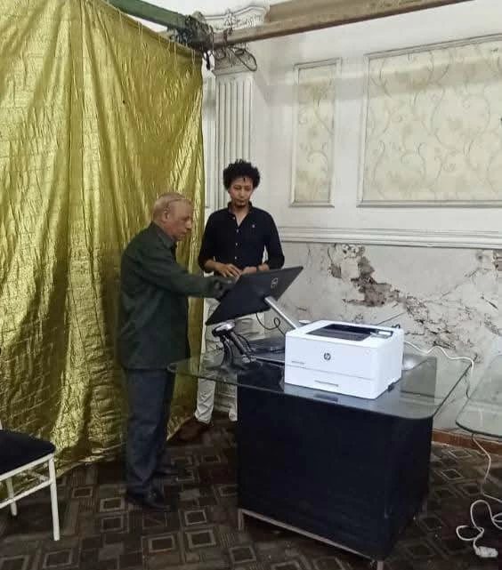 «سابقة أولى».. تصويت إلكتروني لانتخابات مجلس إدارة مركز شباب السيوف (صور)