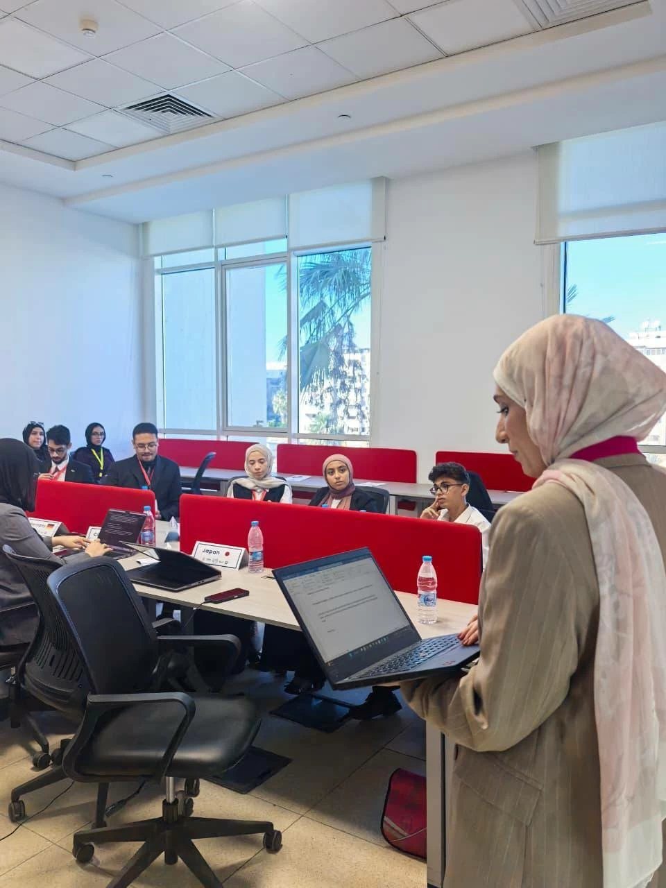 ختام فعاليات أول نموذج محاكاة للأمم المتحدة PMUN بجامعة بورسعيد