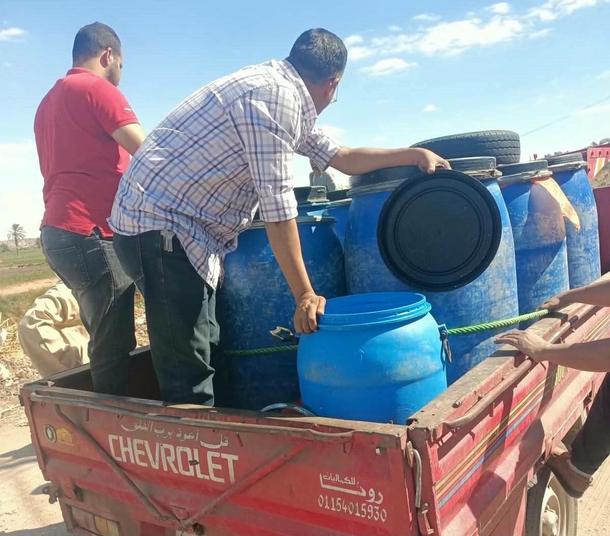 ضبط 2 طن لبن غير صالحة للاستهلاك الادمي في المنيا (تفاصيل)