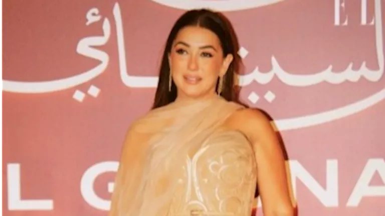عمرو يوسف يتغزل في زوجته كندة علوش بسبب إطلالتها بحفل افتتاح مهرجان الجونة