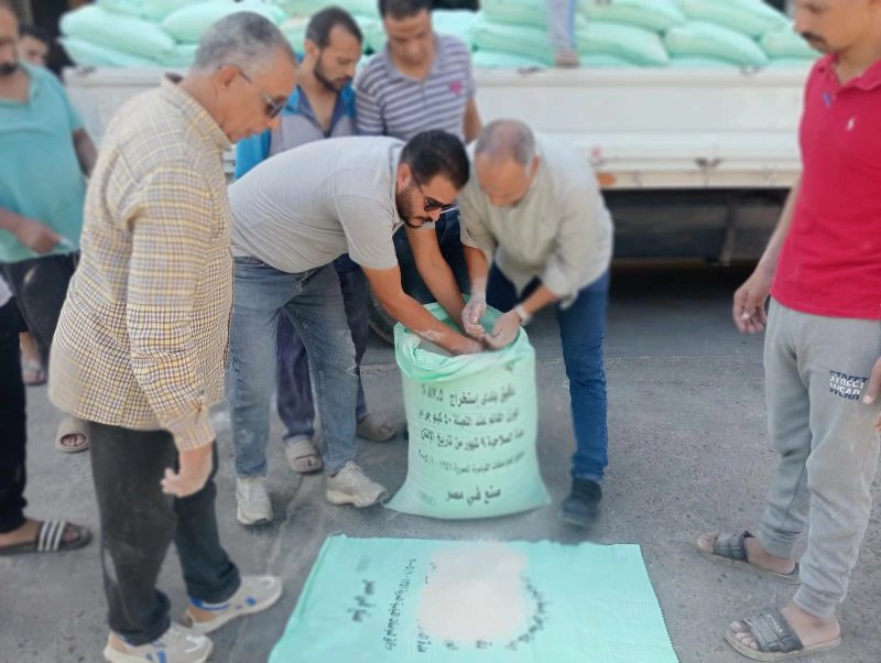 بيان عاجل من تموين القليوبية بشأن جودة الدقيق «التراب» بأحد مخابز دملو ببنها
