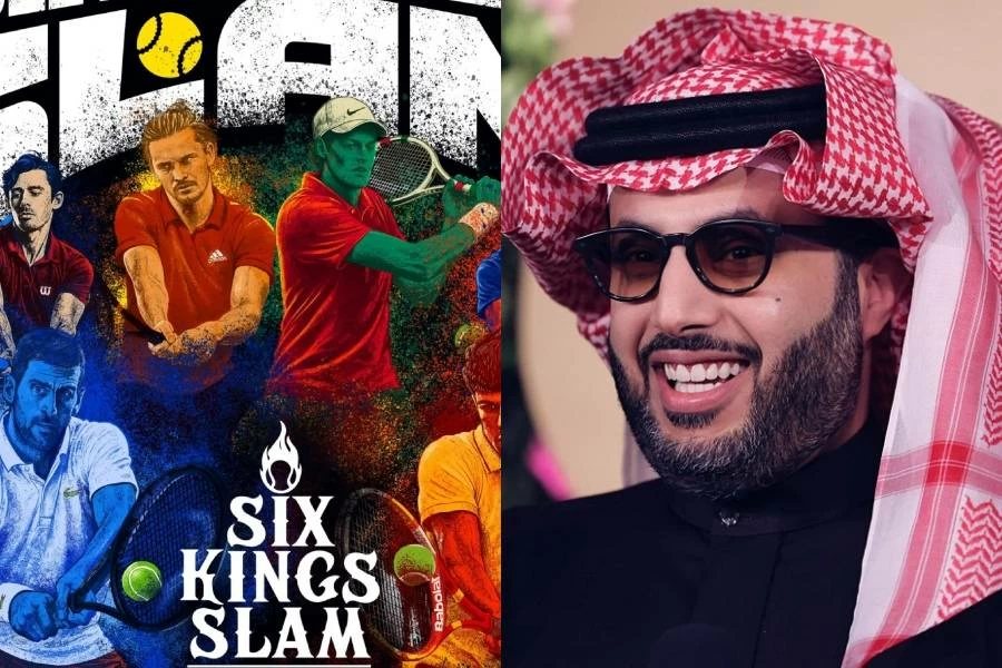 تركي آل الشيخ يعلن موعد بطولة التنس العالمية «Six Kings Slam» في موسم الرياض