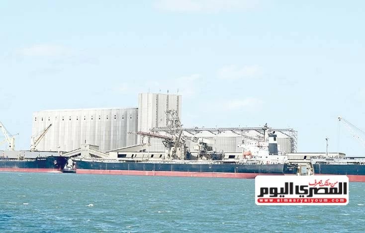 السفينة (GALLIPOLI SEAWAYS) التابعة لخط الرورو تغادر ميناء دمياط اليوم