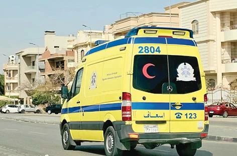 بالأسماء.. مصرع أب وابنته وإصابة 9 في تصادم سيارتين بـ«صحراوي المنيا»