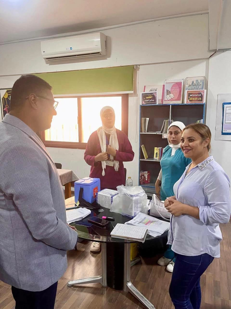 وكيل صحة البحر الأحمر يتابع انطلاق الحملة القومية للتطعيم ضد الحصبة والحصبة الألمانية