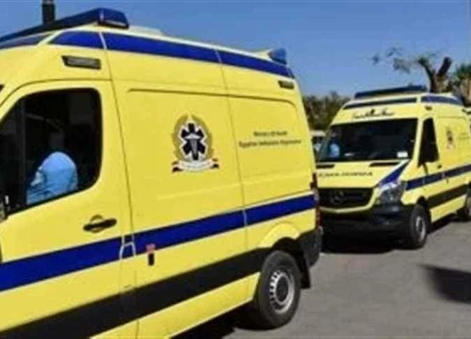 نقل 7 مصابين في حادث الطريق الصحراوي الشرقي بالمنيا إلى المستشفى الجامعي