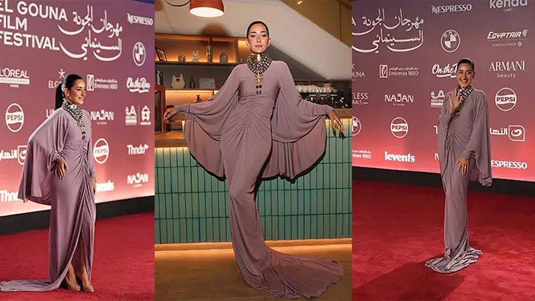 صورـ أمينة خليل تخطف الأنظار بأحدث جلسة تصوير في مهرجان الجونة
