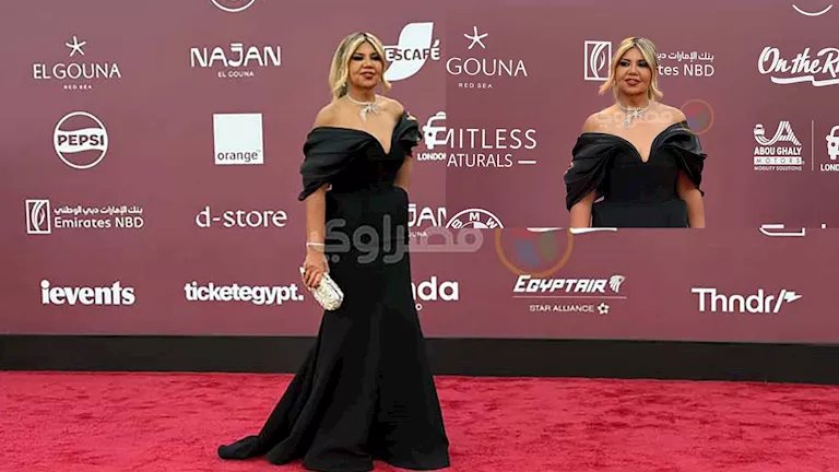 أول ظهور لـ بوسي شلبي على السجادة الحمراء بحفل افتتاح مهرجان الجونة بدورته التاسعة - صور