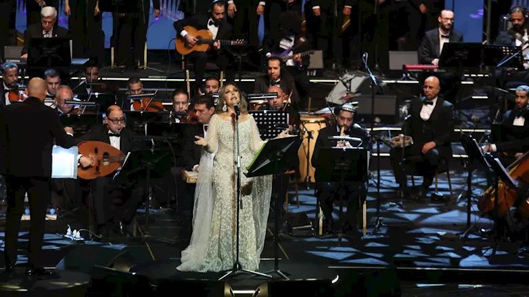 أول تعليق من نادية مصطفى بعد حفلها بمهرجان الموسيقى العربية
