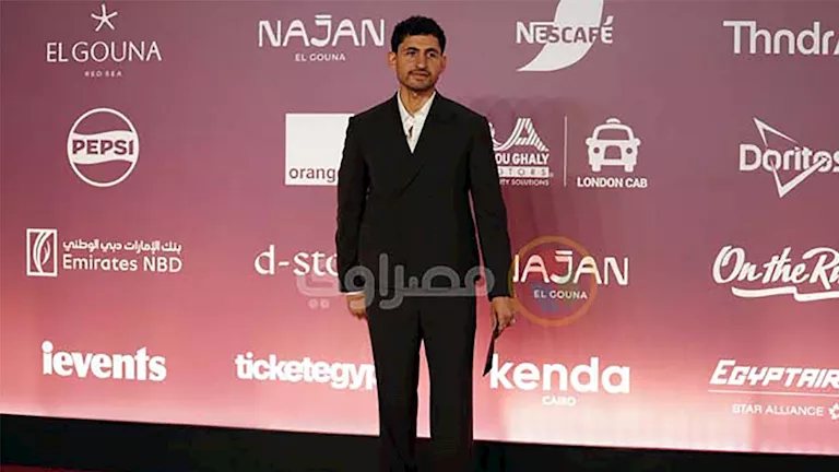 أمير المصري يصل حفل افتتاح مهرجان الجونة السينمائي