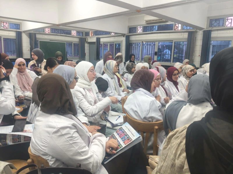 جامعة بني سويف الأهلية تواصل تدريب طلاب الطب عمليًا داخل وحدة القلب والأوعية الدموية