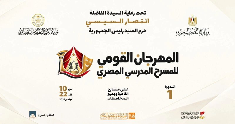 بمشاركة طلاب من جميع محافظات مصر.. موعد انطلاق المهرجان القومي للمسرح المدرسي
