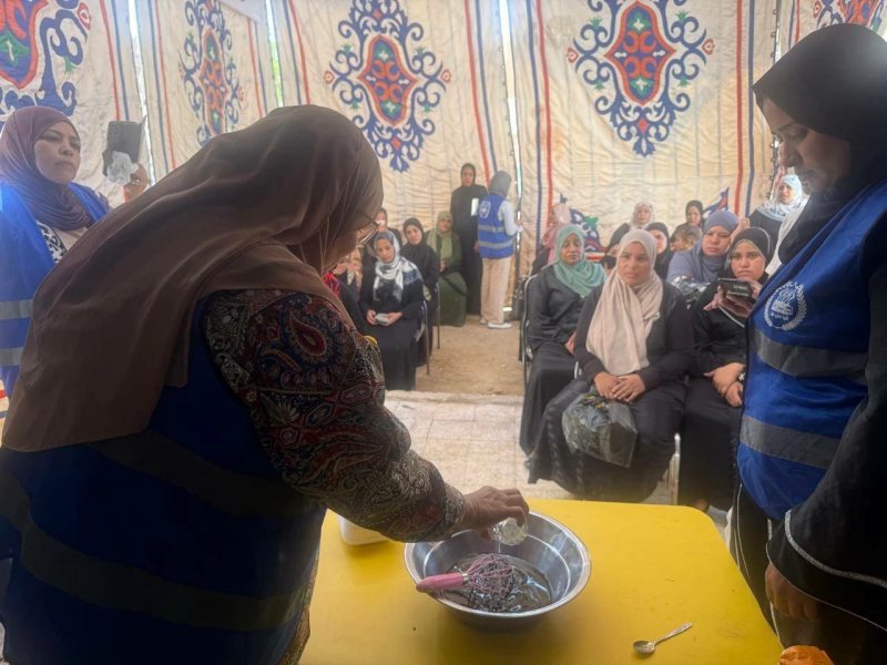 تدريب 28 امرأة معيلة على تحويل صناعة المخبوزات المنزلية إلى مشروع منتج بالأقصر