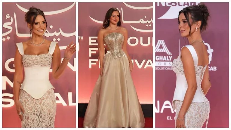 إيمان العاصي تستعرض إطلالتها وابنتها بافتتاح مهرجان الجونة وهنا الزاهد تعلق - صور